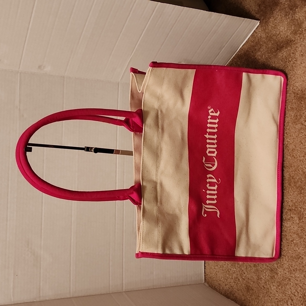 Juicy Couture Fragrance Logo Tote Bag